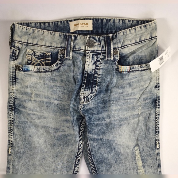 Big Star Jeans Low Rise Endeavour Slim Straight - Picture 5 of 6